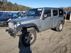 Salvage cars for sale from Copart Lyman, ME: 2017 Jeep Wrangler Unlimited Sport