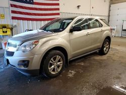 Salvage cars for sale from Copart Candia, NH: 2013 Chevrolet Equinox LS