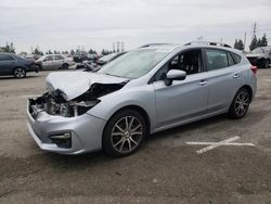 Vehiculos salvage en venta de Copart Rancho Cucamonga, CA: 2018 Subaru Impreza Limited