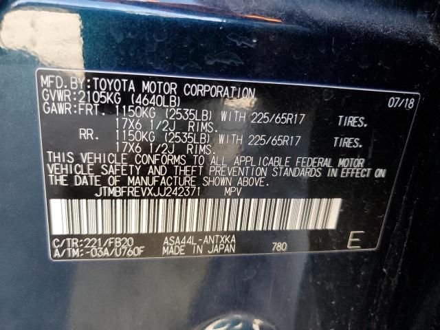 2018 Toyota Rav4 LE