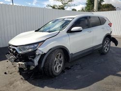 Salvage cars for sale at Miami, FL auction: 2019 Honda CR-V EX