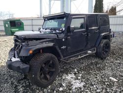 Salvage cars for sale from Copart Windsor, NJ: 2014 Jeep Wrangler Unlimited Sport