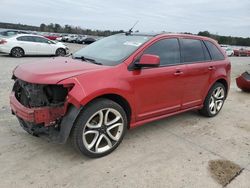 Salvage cars for sale at Lumberton, NC auction: 2011 Ford Edge Sport