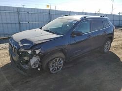 Salvage cars for sale from Copart Greenwood, NE: 2021 Jeep Cherokee Latitude LUX