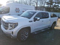 Salvage cars for sale at North Billerica, MA auction: 2022 GMC Sierra K1500 SLT
