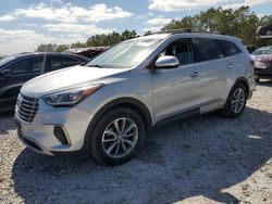 Salvage cars for sale from Copart Houston, TX: 2017 Hyundai Santa FE SE