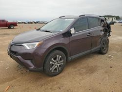 Salvage cars for sale from Copart Longview, TX: 2017 Toyota Rav4 LE