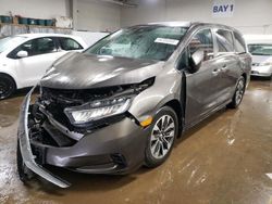 Carros salvage sin ofertas aún a la venta en subasta: 2021 Honda Odyssey EXL