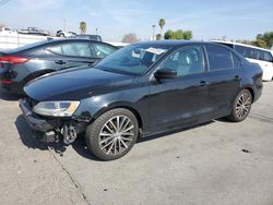 Salvage cars for sale at Colton, CA auction: 2016 Volkswagen Jetta Sport