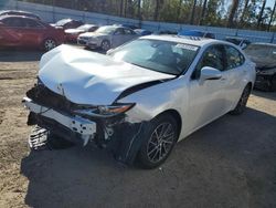 Lexus ES 350 Vehiculos salvage en venta: 2016 Lexus ES 350