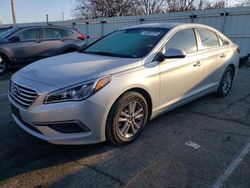 Salvage cars for sale at Moraine, OH auction: 2017 Hyundai Sonata SE