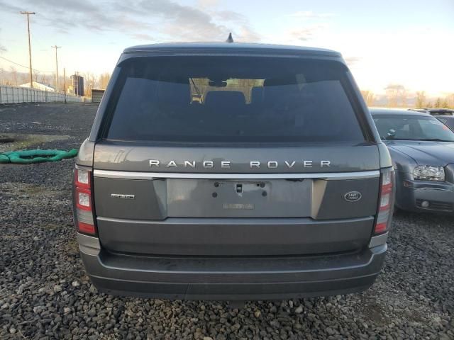 2017 Land Rover Range Rover HSE