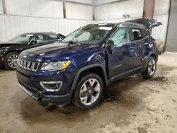 Vehiculos salvage en venta de Copart Lansing, MI: 2018 Jeep Compass Limited