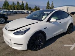 Tesla salvage cars for sale: 2022 Tesla Model Y