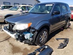 Salvage cars for sale at Pekin, IL auction: 2010 Subaru Forester 2.5X
