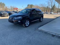 Salvage cars for sale at North Billerica, MA auction: 2013 Lexus RX 350 Base