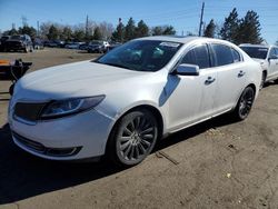 Lincoln MKS salvage cars for sale: 2015 Lincoln MKS