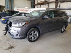 Toyota Highlander salvage cars for sale: 2018 Toyota Highlander Limited