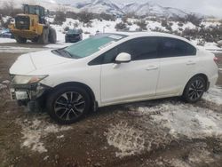 Salvage cars for sale from Copart Reno, NV: 2013 Honda Civic EX