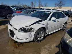 Chevrolet salvage cars for sale: 2015 Chevrolet Impala Limited LS