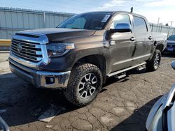 Salvage cars for sale from Copart Dyer, IN: 2020 Toyota Tundra Crewmax 1794