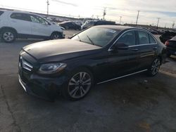 Salvage cars for sale at auction: 2018 Mercedes-Benz C300