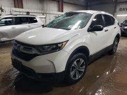 Salvage cars for sale at Elgin, IL auction: 2017 Honda CR-V LX