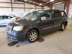 Salvage cars for sale at Lansing, MI auction: 2012 Chrysler Town & Country Touring L