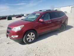 Chevrolet Traverse salvage cars for sale: 2012 Chevrolet Traverse LT