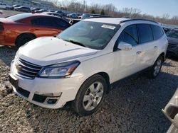 Chevrolet salvage cars for sale: 2017 Chevrolet Traverse LT