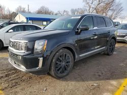 Salvage cars for sale at Wichita, KS auction: 2021 KIA Telluride SX