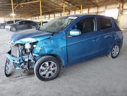 Salvage cars for sale from Copart Phoenix, AZ: 2015 Mitsubishi Mirage ES