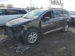 Salvage cars for sale from Copart Columbus, OH: 2017 Chrysler Pacifica Touring L