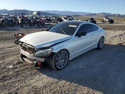 Mercedes-Benz C300 salvage cars for sale: 2017 Mercedes-Benz C300