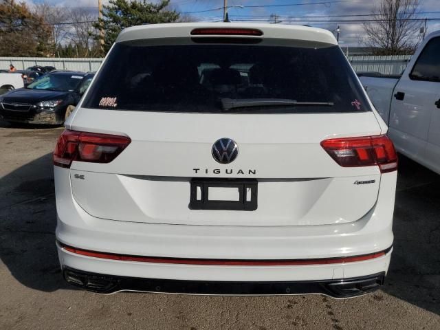 2022 Volkswagen Tiguan SE R-LINE Black