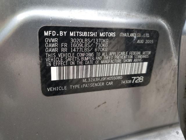 2015 Mitsubishi Mirage DE