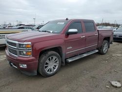 Salvage cars for sale from Copart Indianapolis, IN: 2014 Chevrolet Silverado K1500 High Country