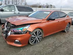 Nissan Altima SR salvage cars for sale: 2022 Nissan Altima SR