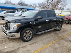Salvage cars for sale from Copart Wichita, KS: 2017 Nissan Titan SV