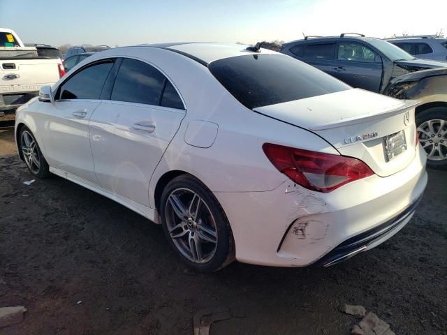 2018 Mercedes-Benz CLA 250 4matic