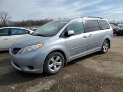 Toyota Sienna LE salvage cars for sale: 2012 Toyota Sienna LE