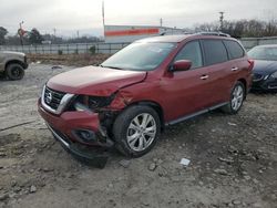 Nissan Pathfinder salvage cars for sale: 2018 Nissan Pathfinder S