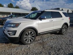 Vehiculos salvage en venta de Copart Prairie Grove, AR: 2016 Ford Explorer Platinum