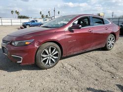 Salvage cars for sale at Mercedes, TX auction: 2016 Chevrolet Malibu LT