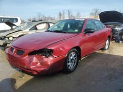 Pontiac Grand am salvage cars for sale: 2005 Pontiac Grand AM SE