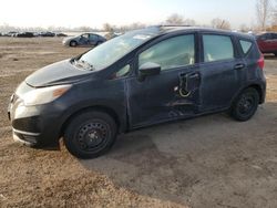 Salvage cars for sale from Copart London, ON: 2017 Nissan Versa Note S