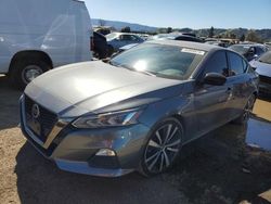 Nissan salvage cars for sale: 2019 Nissan Altima SR