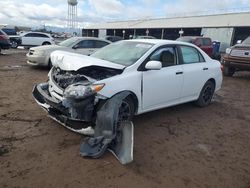 Toyota Corolla salvage cars for sale: 2011 Toyota Corolla Base