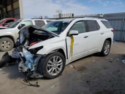 Salvage cars for sale at Kansas City, KS auction: 2019 Chevrolet Traverse High Country