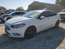Salvage cars for sale from Copart Midway, FL: 2018 Ford Fusion SE Hybrid